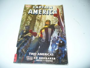 Captain America Two Americas - Brubaker 2010 Marvel graphic novel SC Softcover