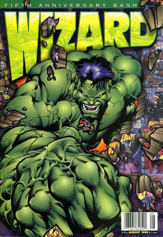 Wizard: The Comics Magazine #60 VG ; Wizard | low grade comic Hulk