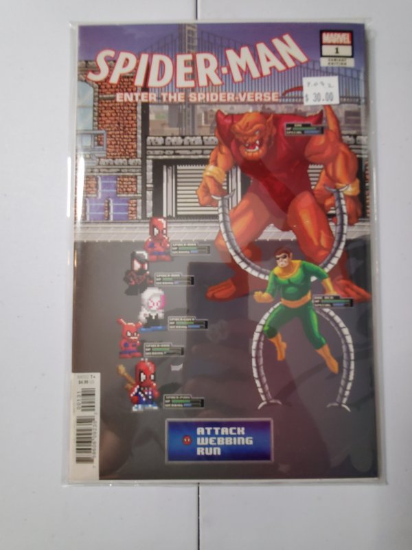 Spider-Man: Enter the Spider-Verse Waite Cover (2019)