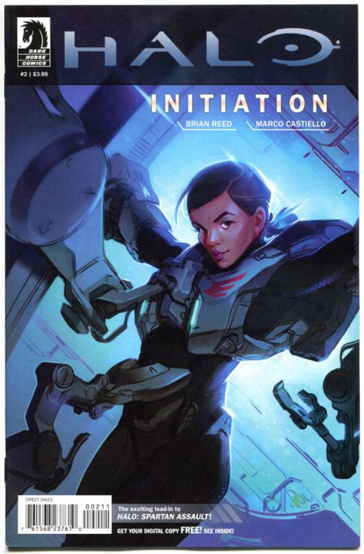 HALO INITIATION #1 2 3, VF/NM, Brian Reed, Marco Castiello, Dark Horse, 2013