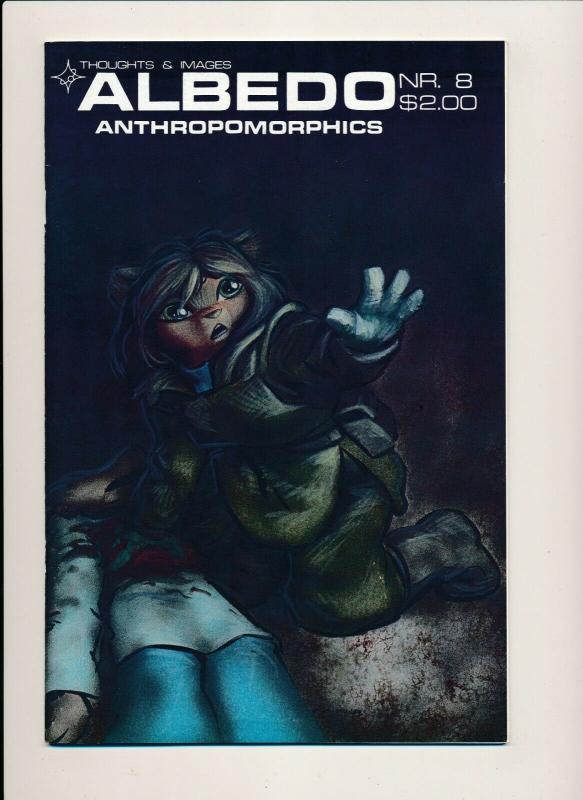 ALBEDO #8  Anthropomorphics Thoughts & Images ~ VF 1986 (PF543) 