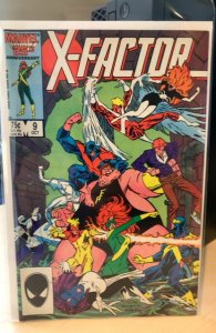 X-Factor #9 (1986) 9.2 NM-