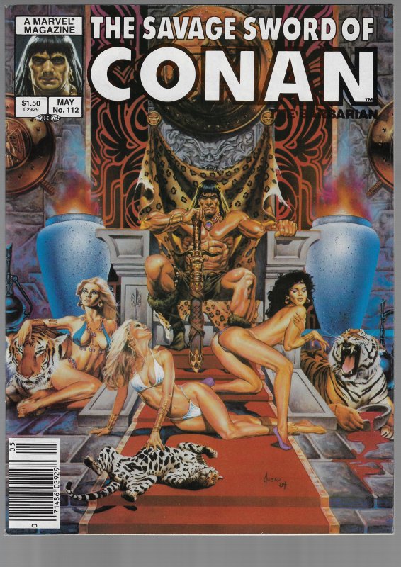 Savage Sword of Conan #112 (Marvel, 1985)