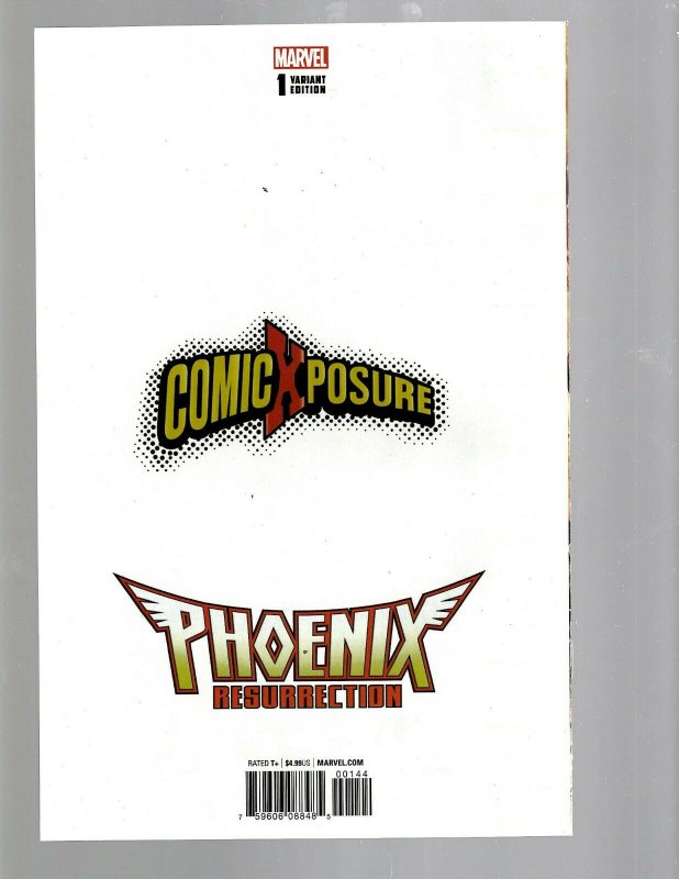 Phoenix: Resurrection # 1 NM Marvel Comic SIGNED By Greg Horn Variant COA 2 J202