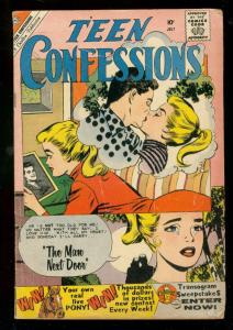 TEEN CONFESSIONS #6 1960-CHARLTON ROMANCE-10 CENT ISSUE G/VG