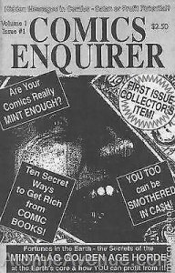 Comics Enquirer #1 VF; FantaCo | save on shipping - details inside