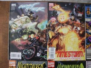 6 MARVEL Comic: GHOST RIDER TIMESTORM 2099 NIGHTSTALKERS MORITURI SILVER SABLE