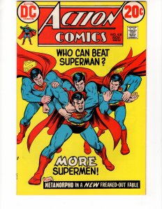 Action Comics #418 HIGH-GRADE !!! CLASSIC Cover !!! Bronze Age DC