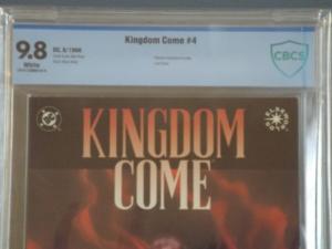 Kingdom Come #4, CBCS 9.8, White Pages, New In Stock!