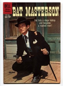 Bat Masterson #3 1960-DELL COMICS-PHOTO COVER-WALKER'S VF-