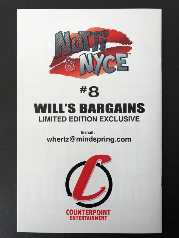 Counterpoint Notti & Nyce 8 Monte Moore Easter Exclusive Variant 33/50 - NM