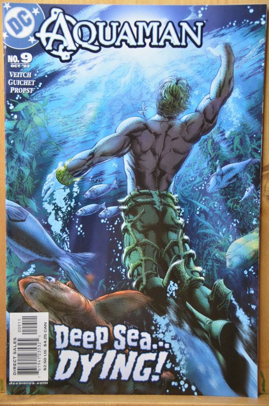 Aquaman #9 (2003) Deep Sea Dying!