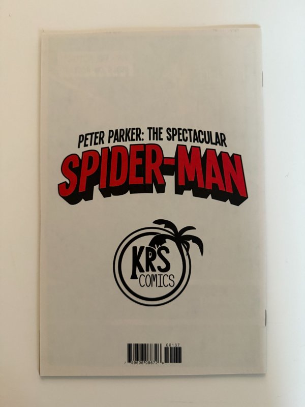 Peter Parker: The Spectacular Spider-Man #1 KRS Comics Cover A (2017)