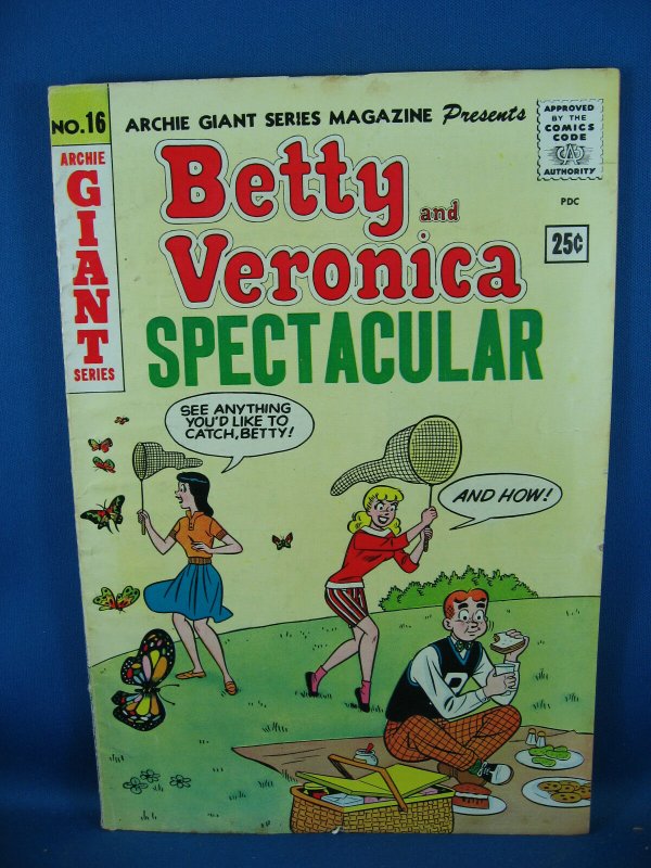 ARCHIE BETTY AND VERONICA SPECTACULAR 16 VG+ 1962