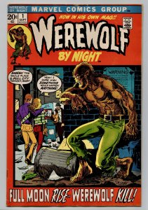 Werewolf by Night #1 (1972) F/VF