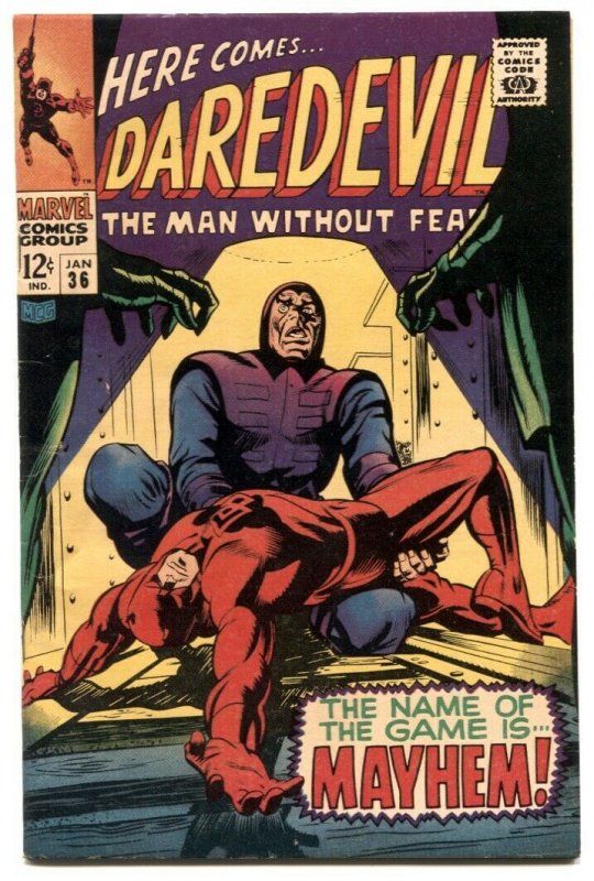 Daredevil #36 1968- Marvel Silver Age Gene Colan FN