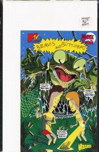 Beavis & Butt-Head #1 Wizard Ashcan Variant (1995) Beavis & Butt-Head