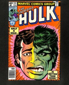 Incredible Hulk #241 Newsstand Variant