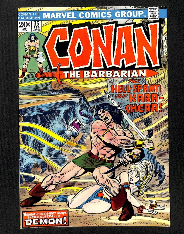 Conan the Barbarian #35 (1974)