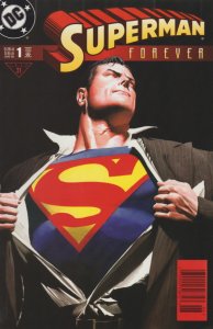 Superman Forever #1 (Newsstand) VF/NM ; DC | Alex Ross