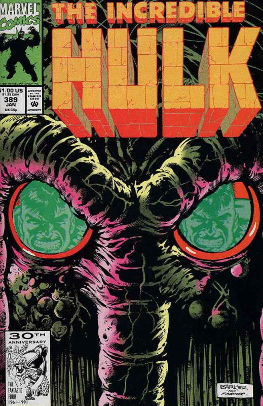 Incredible Hulk, The #389 VF/NM; Marvel | save on shipping - details inside