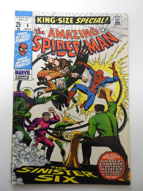 The Amazing Spider-Man Annual #6 (1969) VG/FN Condition!