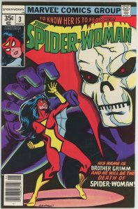 Spider Woman #3 (1978) - 8.0 VF *1st App Madame Doll* Newsstand