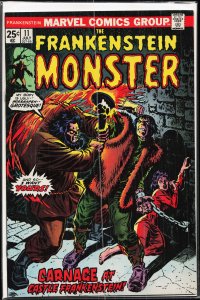 The Frankenstein Monster #11 (1974) Frankenstein Monster
