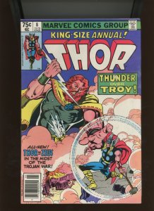 (1979) Thor Annual #8: KEY ISSUE! NEWSSTAND! WE COMBINE SHIPPING! (6.0/6.5)