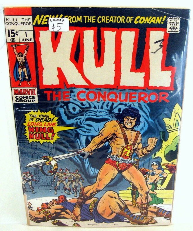 *Kull The Conqueror (Marvel) LOT! #1-23, 25-29!  Ploog art! (28 Books) HALF OFF!