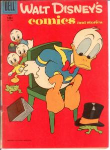 WALT DISNEYS COMICS & STORIES 200 VG-F BARKS COMICS BOOK