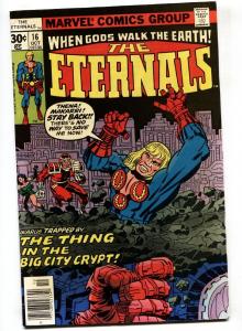 THE ETERNALS #16-1st DROMEDAN-JACK KIRBY-MARVEL 1977