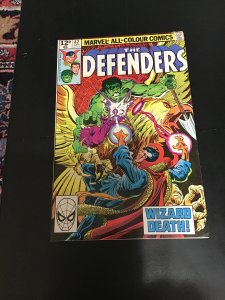 The Defenders #82 (1980) rare British pence cover Dr Strange vs Hulk cover VF/NM