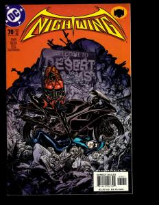 12 Nightwing DC Comics #67 68 69 70 72 73 74 75 76 77 78 79 Batman Superman GK10