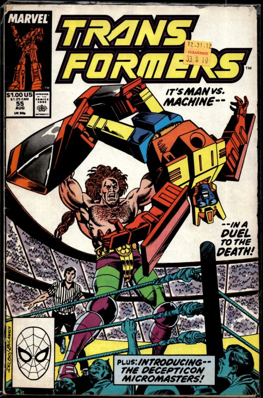 The Transformers #55 (1989) Transformers
