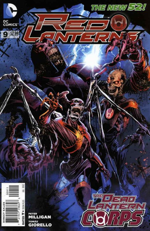 Red Lanterns #9 VF/NM; DC | save on shipping - details inside