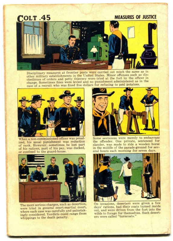 Colt .45  #7 1961- Dell TV Western comic Wayde Preston VG