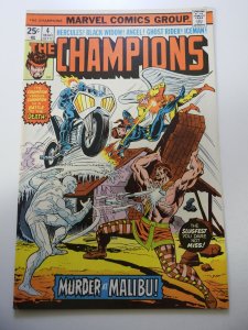 The Champions #4 (1976) FN+ Condition MVS Intact