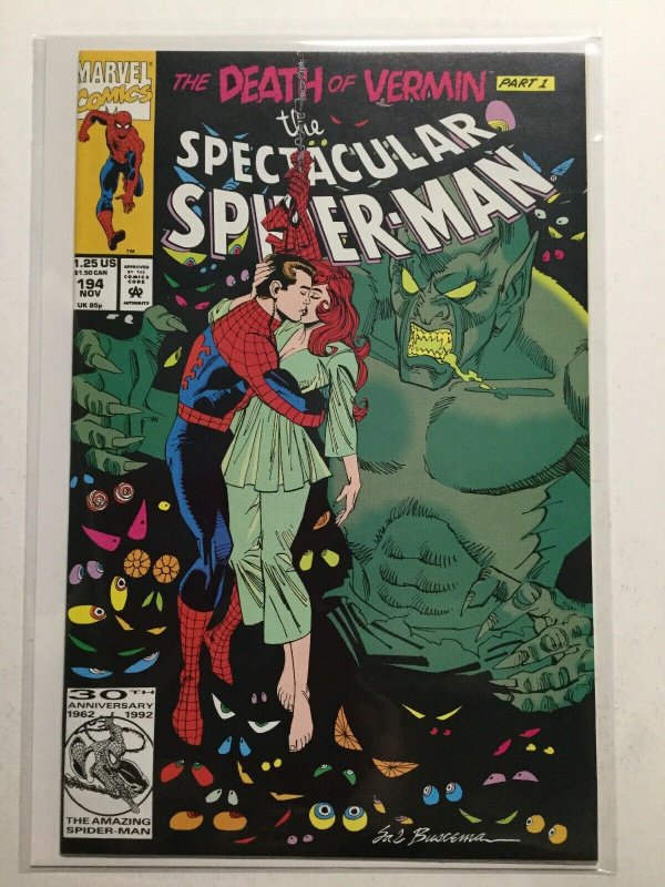 Spectacular Spider-Man 194 Near Mint Nm Marvel