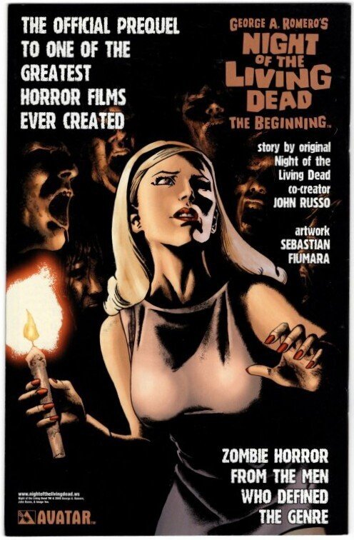 Escape of the Living Dead: Airborne #1 Avatar Horror