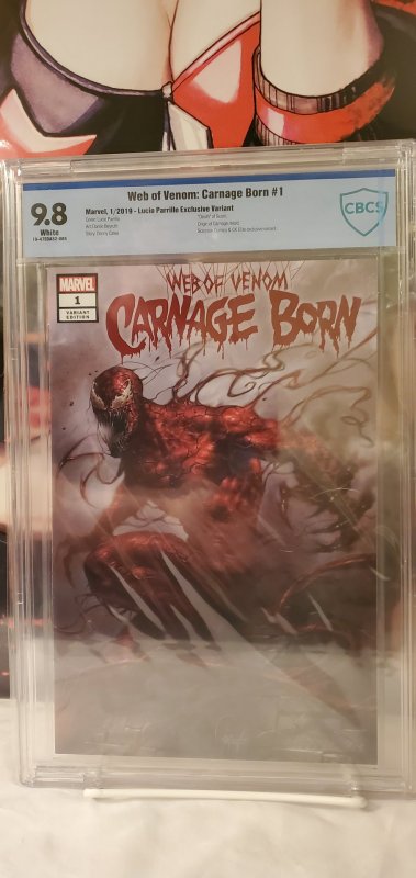 Web of Venom: Carnage Born #1 - Lucio Parrillo Variant - CBCS 9.8