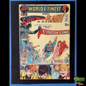 World's Finest Comics 199 3rd Flash/Superman race