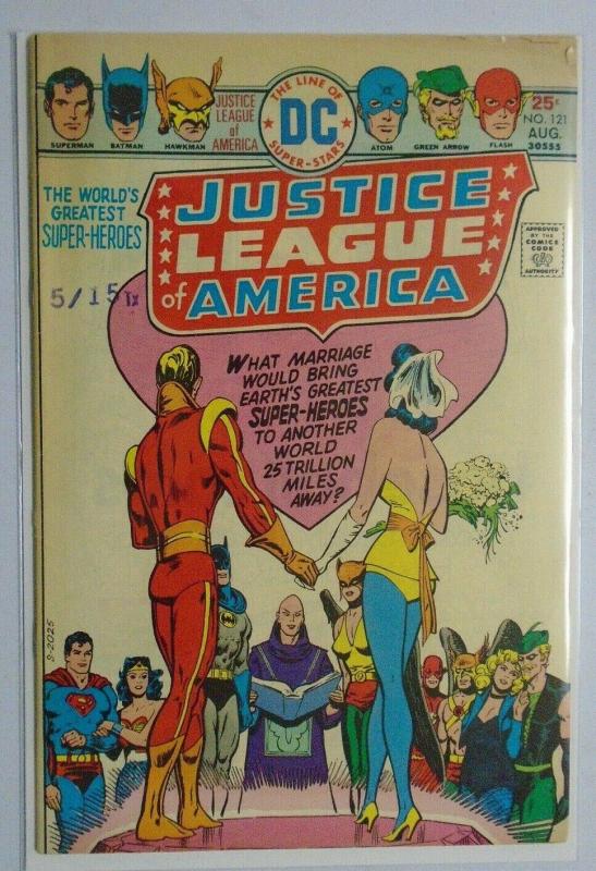 Justice Leagure of America #121 - 4.0 VG - 1975