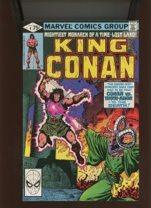 (1980) King Conan #4: BRONZE AGE! SHADOWS IN THE SKULL! (9.0/9.2)