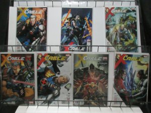 Cable (Marvel 2017) #1-5 Lot Robinson + Pacheco Time-travel X-Men Adventures! 