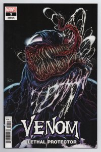 Venom Lethal Protector #3 Kyle Hotz Variant (Marvel, 2022) NM 