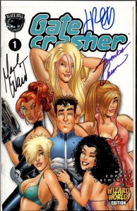 Gatecrasher #1 Wizard World Cover (2000) Gatecrasher