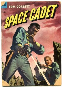 Tom Corbett, Space Cadet #7 1953-Dell Comics -Paul Morris-Ray gun cover