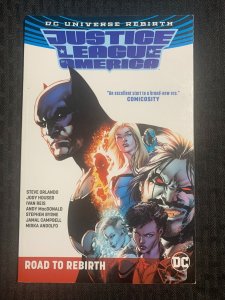 2017 JUSTICE LEAGUE OF AMERICA Road to Rebirth SC VF+ 8.5 1st Printing DC Comics