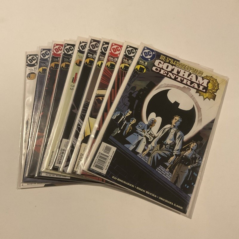 Gotham Central 1-40 Near Mint Nm Lot Run Set Batman DC Comics